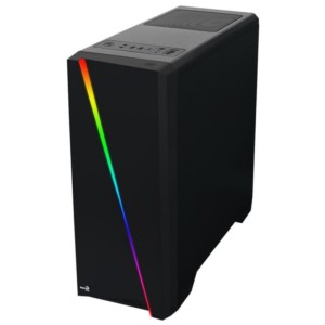 Semitorre Aerocool Cylon LED USB 3.0 Negra con Ventana