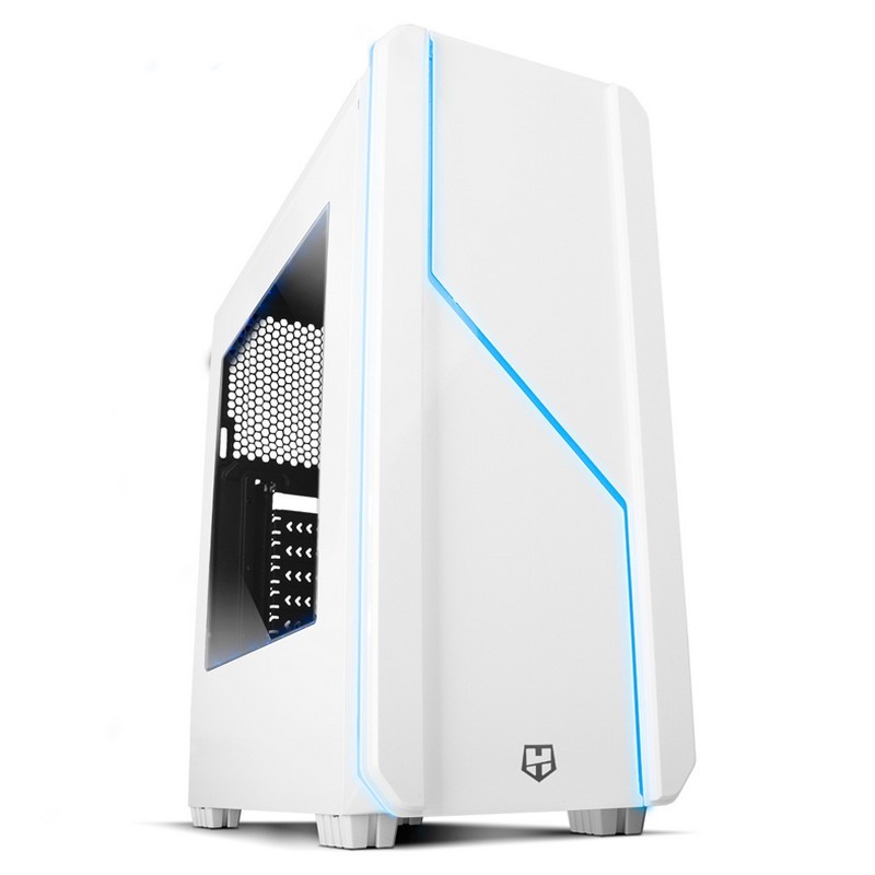 Caixa NOX Hummer MC Edição USB 3.0 ZERO - Branco