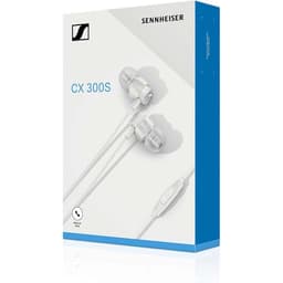 Embalagem dos auscultadores Sennheiser CX 300S Branco