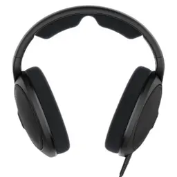 Sennheiser HD 560S Ultralight Detachable Cable Black - Wired Headphones Front Image