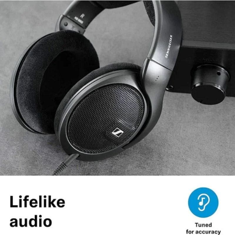Sennheiser HD 560S Câble détachable ultra-léger Noir - Casque filaire Image fidèle à la réalité
