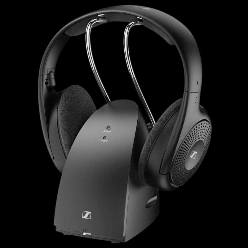 Sennheiser RS 120-W Transmission numérique LE Audio Noir de télévision