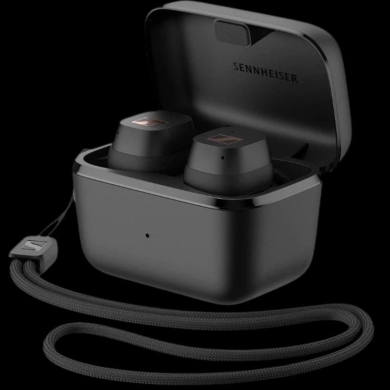 Sennheiser SPORT True Wireless Táctil IP54 7 mm Negro - Auriculares inalámbricos
