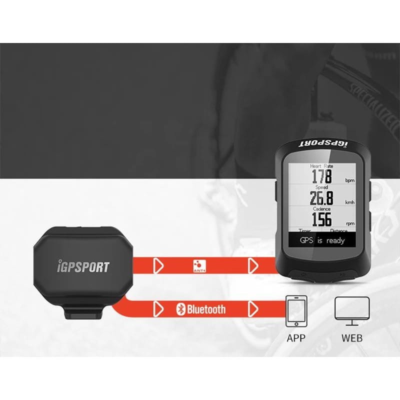 Sensor de Velocidade IGPSPORT SPD70 Bluetooth ANT+ - Item2