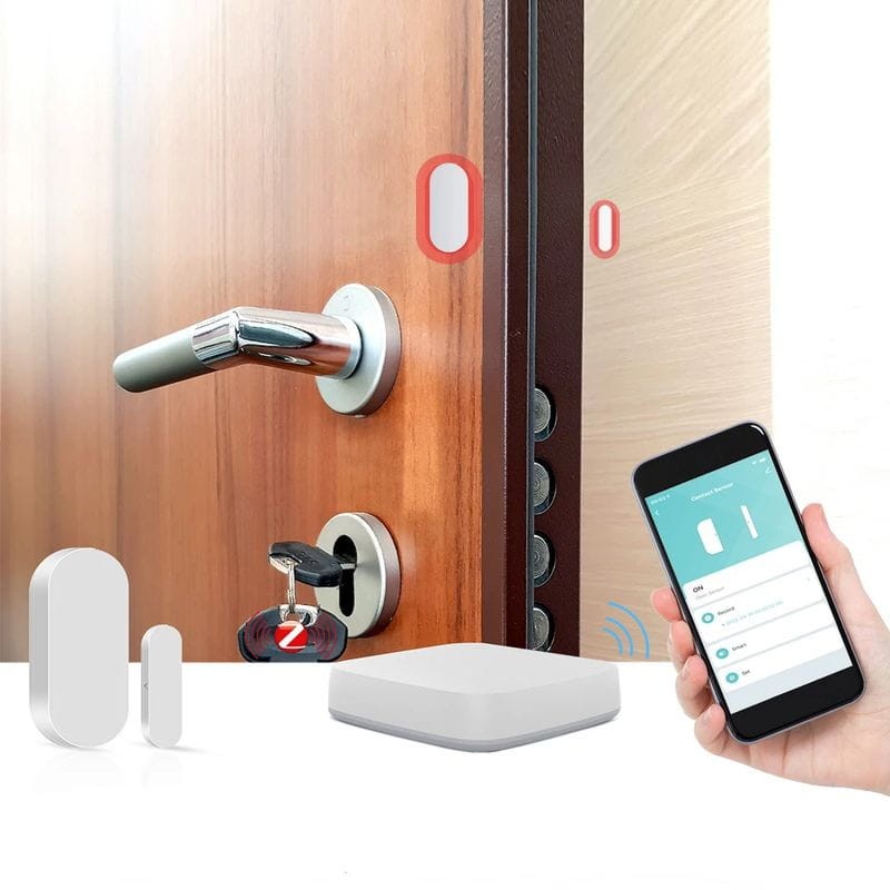 Sensor de Porta e Janela 2 em 1 Zigbee 3.0 ZG-102Z Branco - Item7