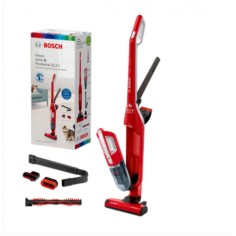 Bosch Serie 4 BBH3ZOO25 Rojo - Sin Bolsa/Sin Cable - Ítem2