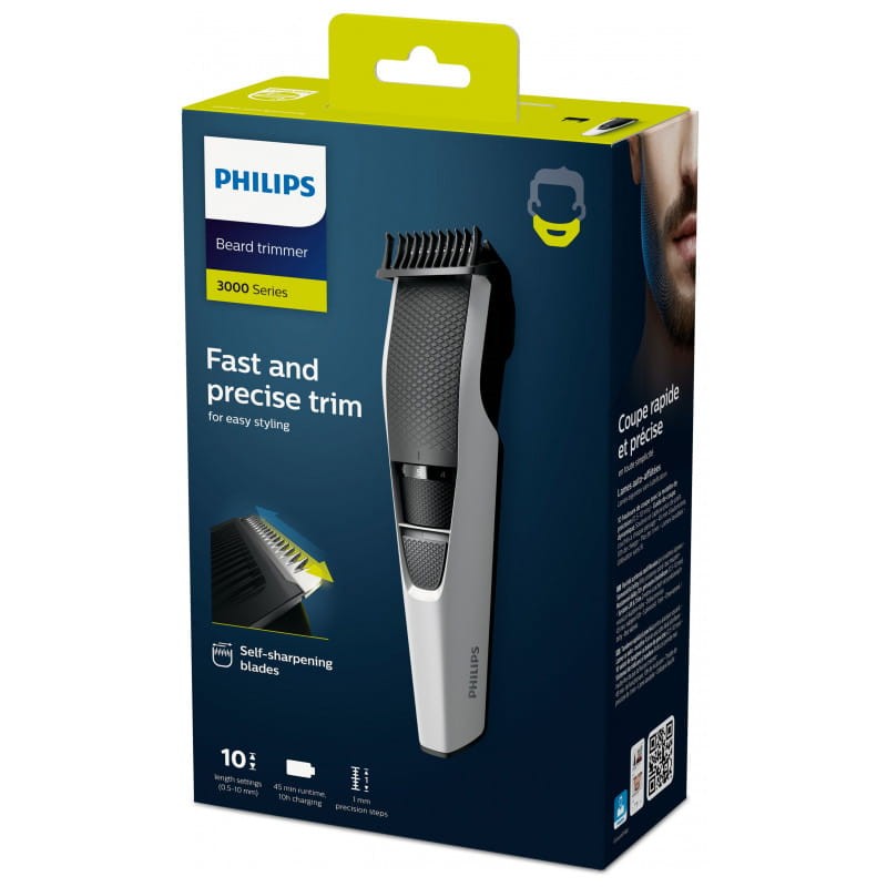 Afeitadora eléctrica Philips Series 3000 Waterproof Negro, Plata - Ítem1