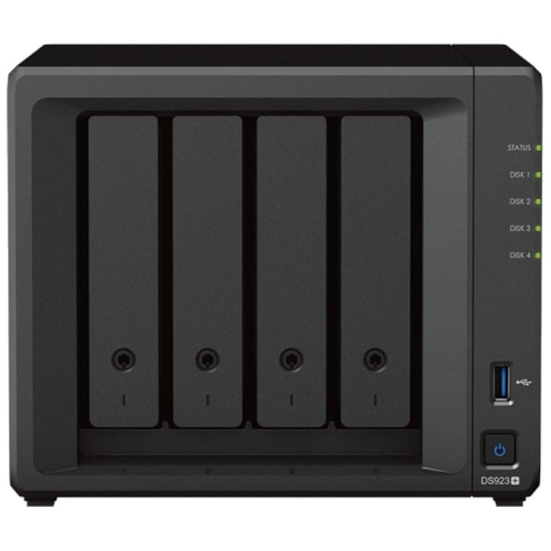 Synology DiskStation DS923+ Servidor NAS Preto - Item1