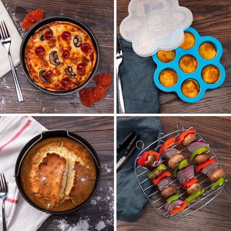 Set de 6 accesorios - Para freidora Cosori Chef Edition