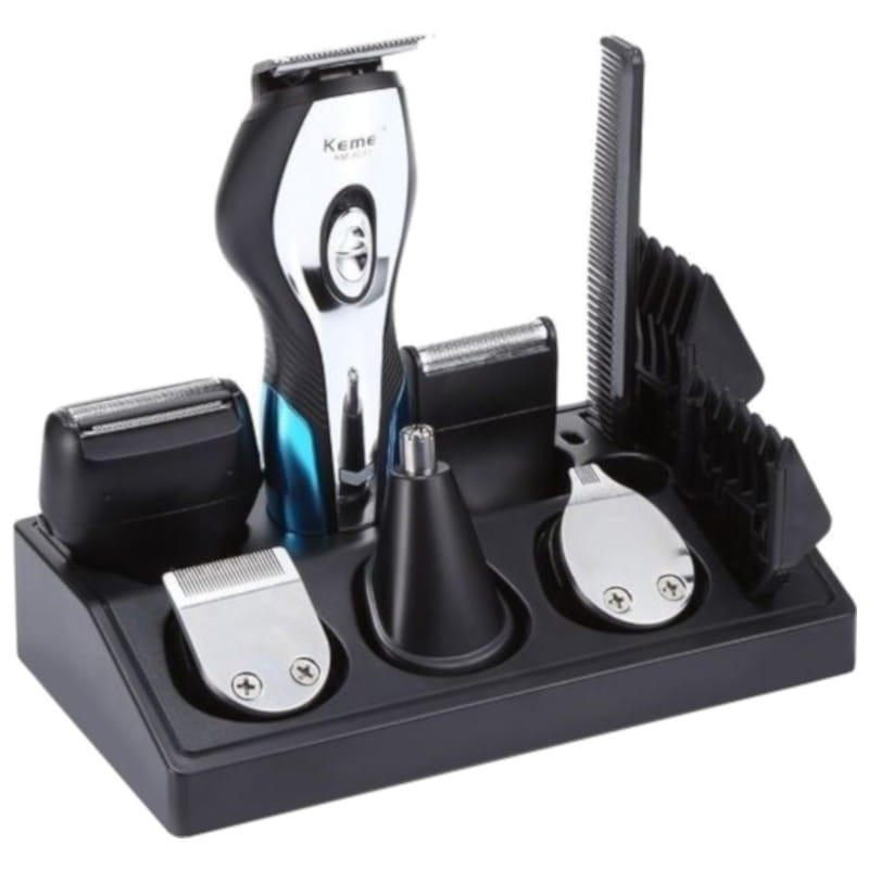 Set de Afeitado Kemei KM-5031 11 en 1 Pelo y Barba - Ítem3