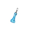 Set Tornillos de Aluminio CNC 1/4 Pulgadas - Color azul - Ítem