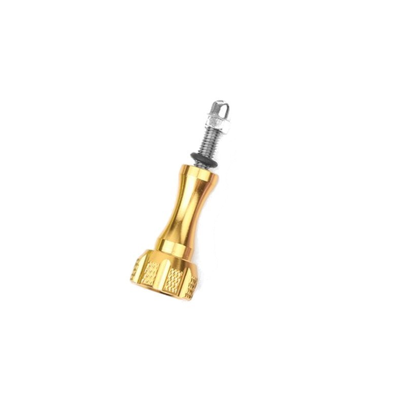 Jeu de vis en aluminium CNC 1/4 - Accessoire pour caméra de sport Jaune - Ítem