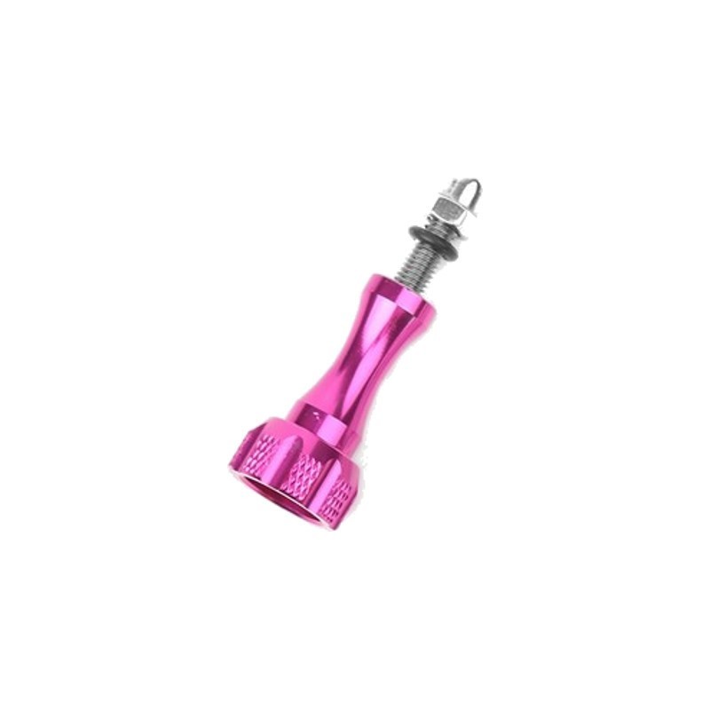 Set Tornillos de Aluminio CNC 1/4 - Accesorio Cámara Deportiva Rosa - Ítem