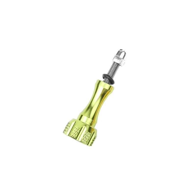 Set Tornillos de Aluminio CNC 1/4 - Accesorio Cámara Deportiva Verde - Ítem