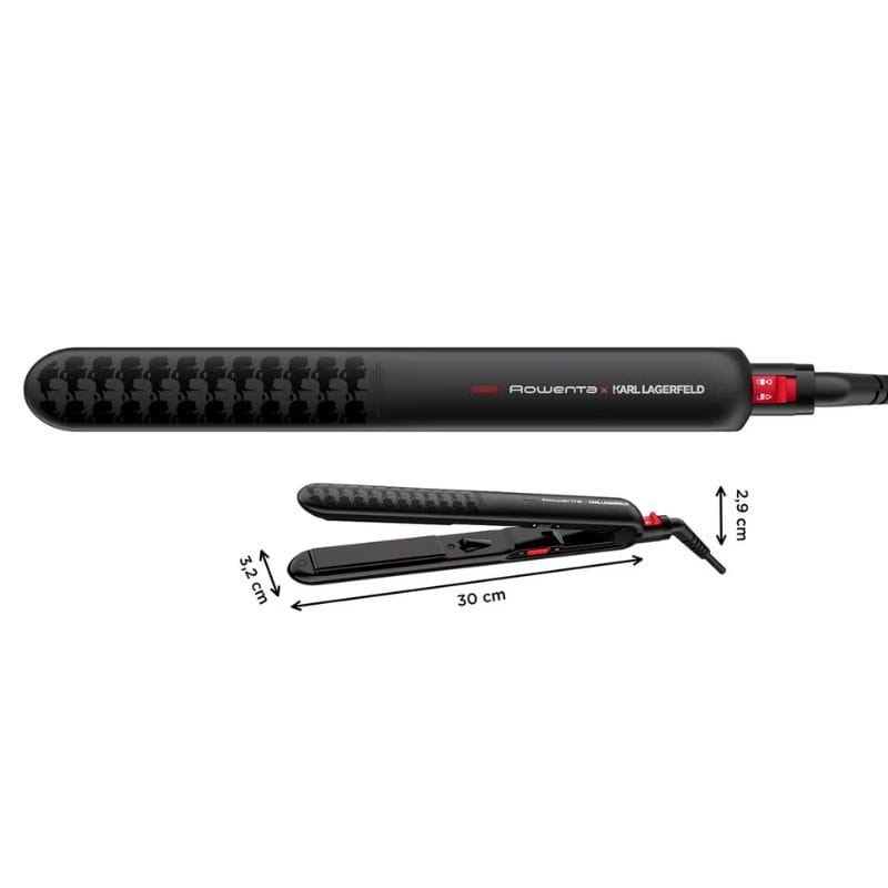 Plancha de pelo Rowenta X Karl Lagerfeld SF321LF0 Negro/Rojo - Ítem2