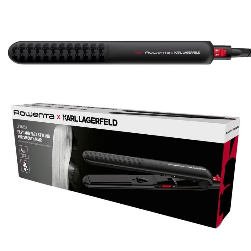 Plancha de pelo Rowenta X Karl Lagerfeld SF321LF0 Negro/Rojo - Ítem5