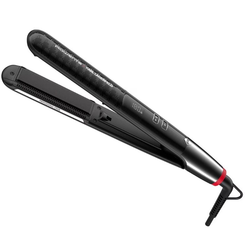 Plancha de pelo Rowenta X Karl Lagerfeld SF466LF0 LCD Negro - Ítem