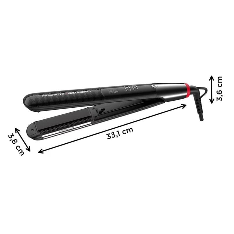 Alisador de cabelo Rowenta X Karl Lagerfeld SF466LF0 LCD Preto - Item2