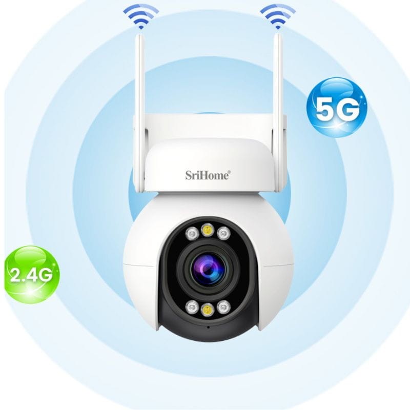 Caméra de surveillance SriHome SH051 4MP Zoom x5 - Ítem1