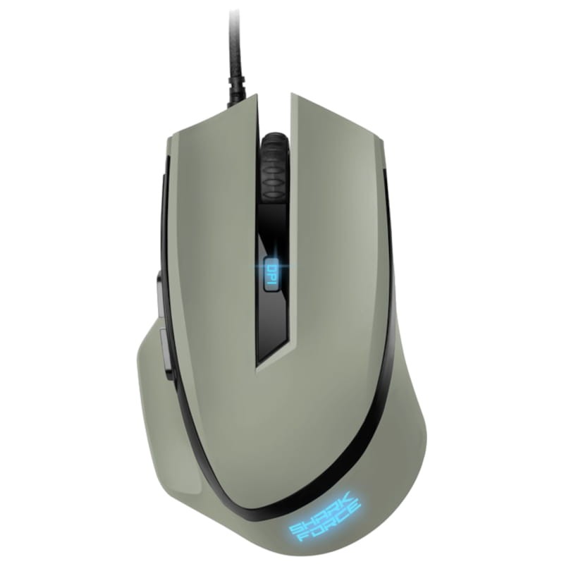 Sharkoon SHARK Force II USB Gris - Ratón Gaming - 4200 DPI - Ítem