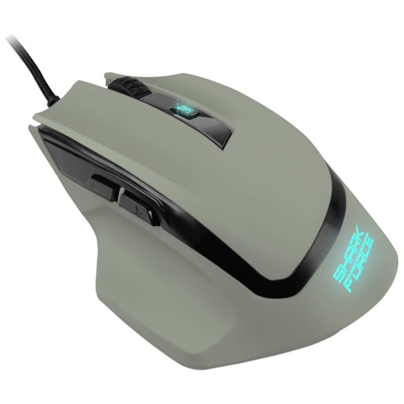 Sharkoon SHARK Force II USB Gris - Ratón Gaming - 4200 DPI - Ítem1