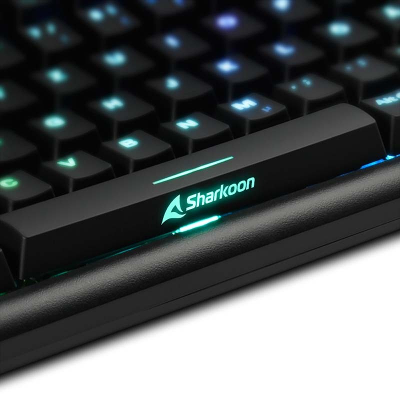 Clavier de jeu mécanique Sharkoon SKILLER SGK30 RGB USB ES Switch Bleu - Ítem3