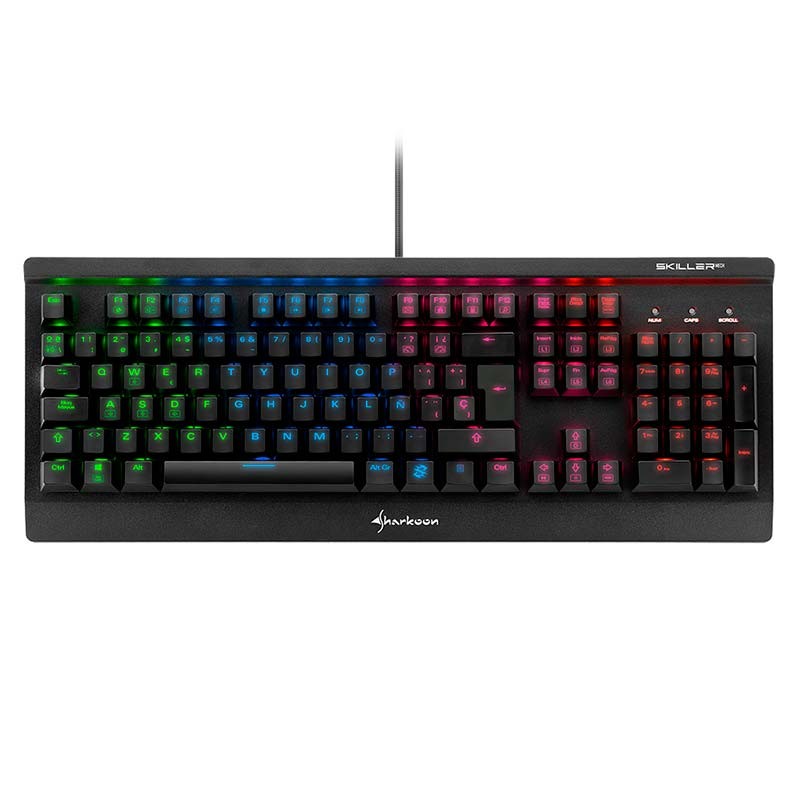 Teclado Mecánico Sharkoon SKILLER SGK3 RGB USB ES Switch Rojo - Ítem