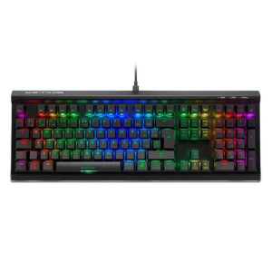 Teclado Mecânico Sharkoon SKILLER SGK60 RGB USB-C ES Switch Vermelho