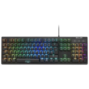 Teclado Mecánico Sharkoon SKILLER SGK30 RGB USB ES Switch Rojo