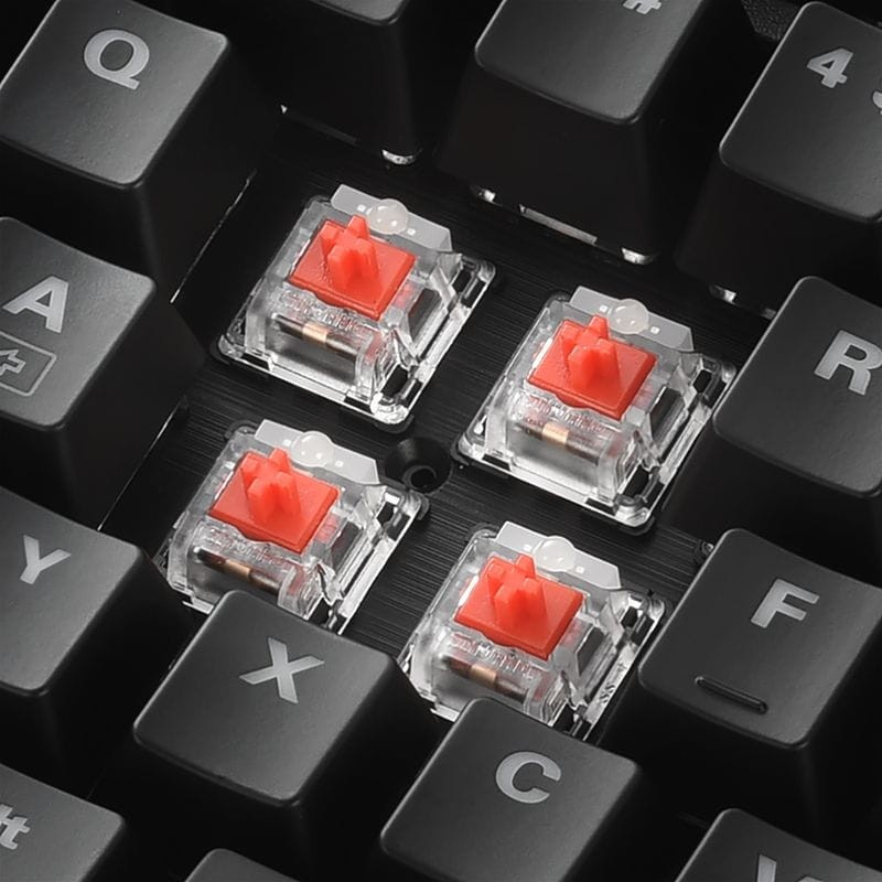 Teclado Mecânico Sharkoon SKILLER SGK30 RGB USB ES Switch Vermelho - Item3