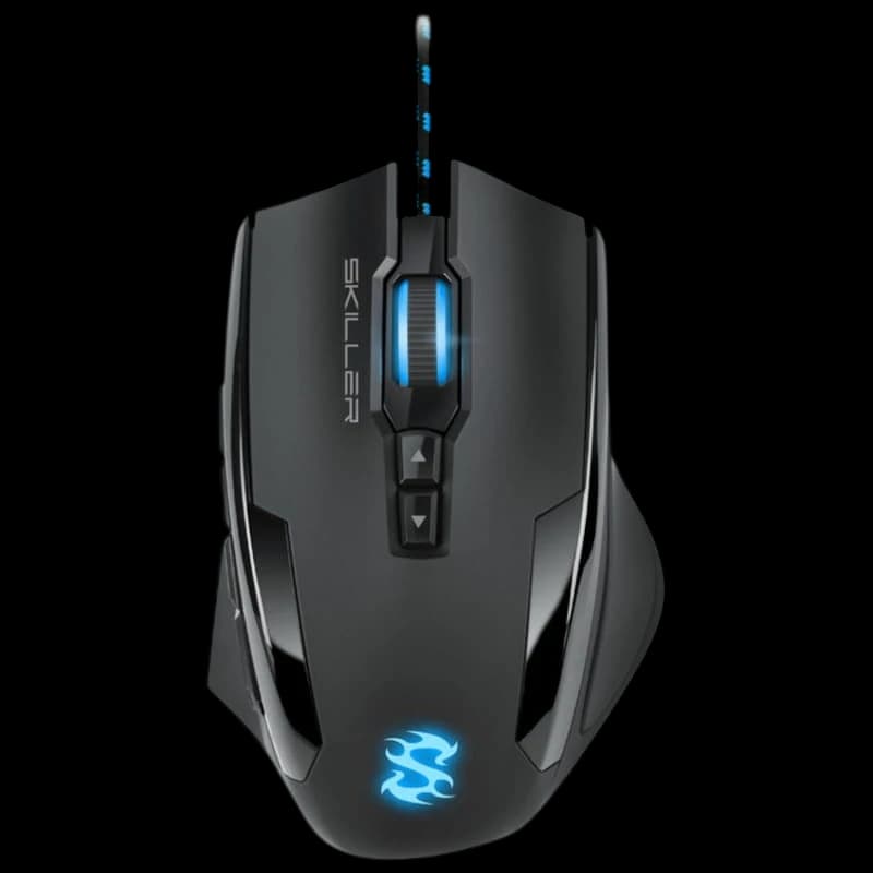 Sharkoon Skiller SGM1 USB 10800 DPI Negro - Ratón Gaming