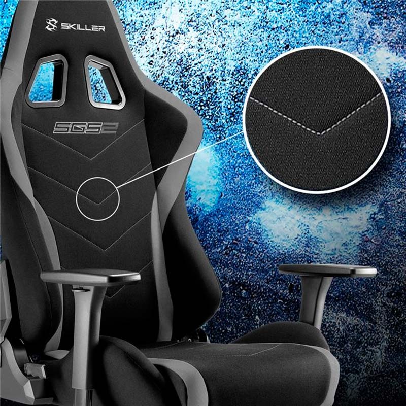 Chaise Gaming Sharkoon SKILLER SGS2 Bleu - Ítem6