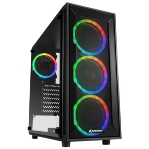 Sharkoon TG4M RGB Negro - Caja PC