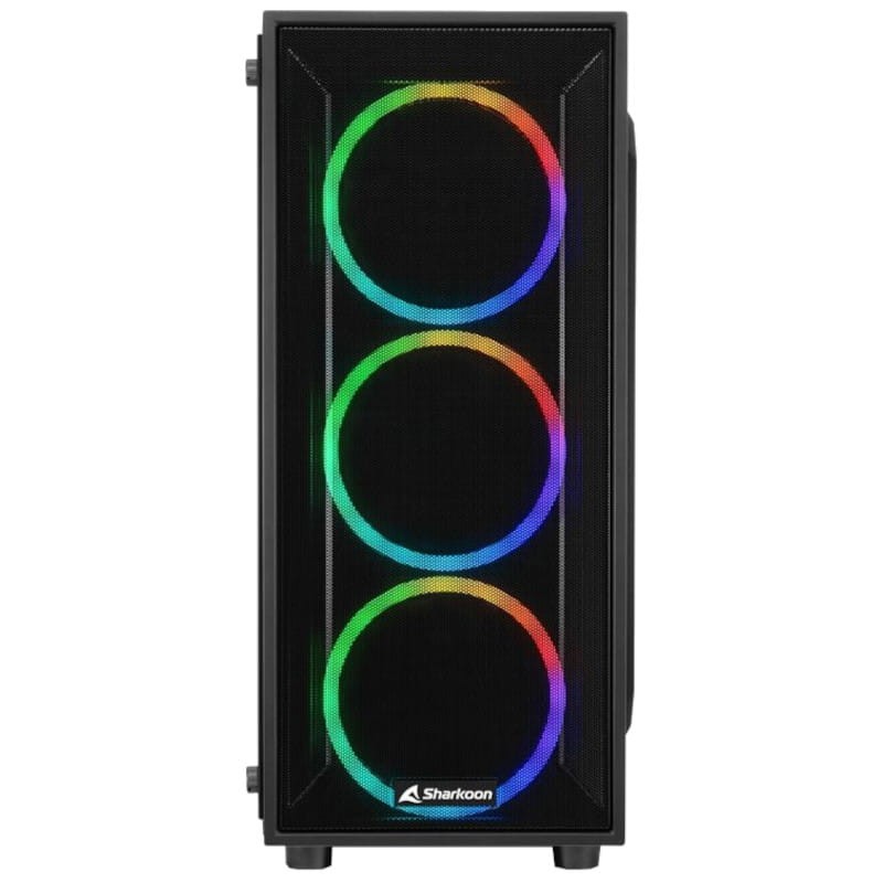 Sharkoon TG4M RGB Negro - Caja PC - Ítem1