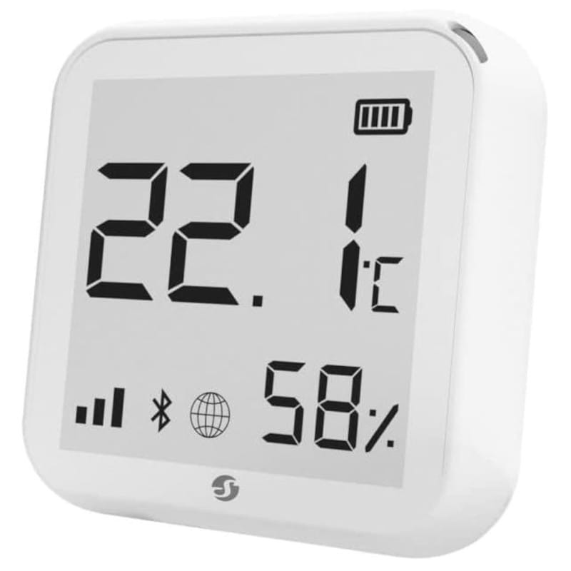 Sensor de Temperatura y Humedad Shelly Plus H&T WiFi Blanco - Ítem