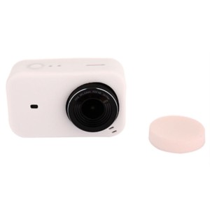 Étui en silicone Xiaomi Mijia 4K Action Camera Blanc