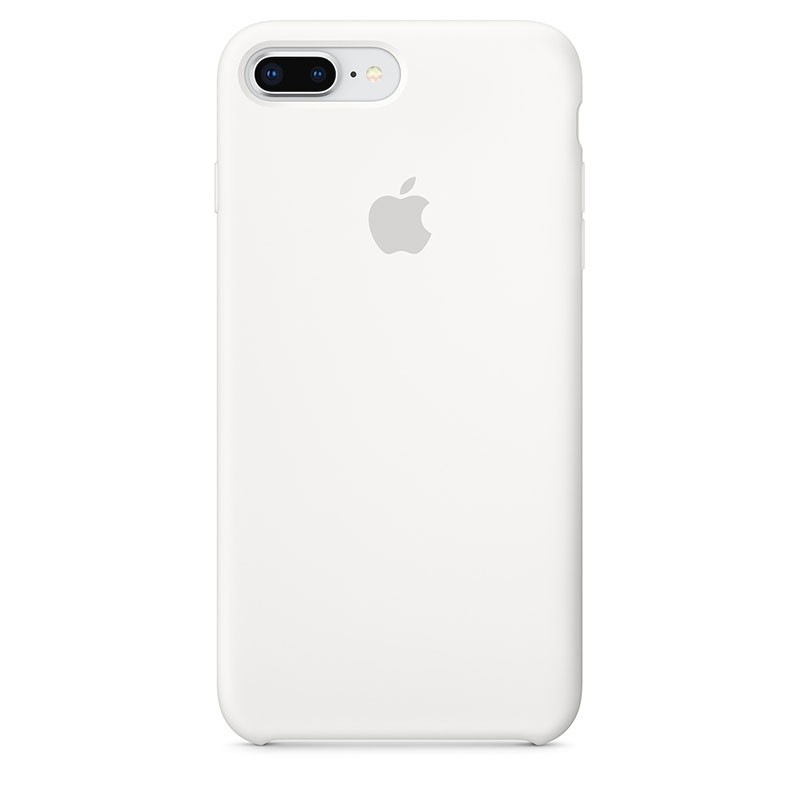 Buy Iphone 8 Plus 7 Plus Silicone Case White Powerplanetonline