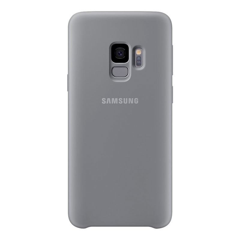 Silicone Cover para Samsung Galaxy S9 Gris