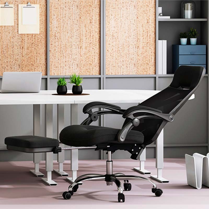 Silla de Oficina Hbada HDNY117BMJ Negro - Ítem5
