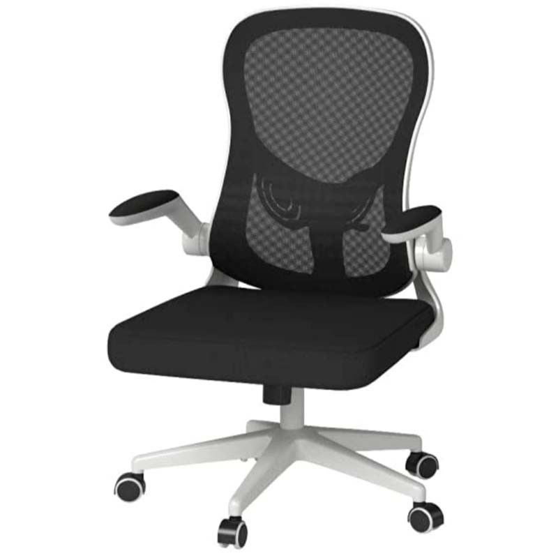 Hbada Hdny163wm White Black Desk Chair Hbada Hdny163wm White Black Desk Chair, Black Desk Chairs