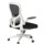 Chaise de Bureau Hbada HDNY163WM Blanc/Noir - Ítem3