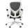 Chaise de Bureau Hbada HDNY163WM Blanc/Noir - Ítem4