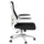 Chaise de Bureau Hbada HDNY163WM Blanc/Noir - Ítem6