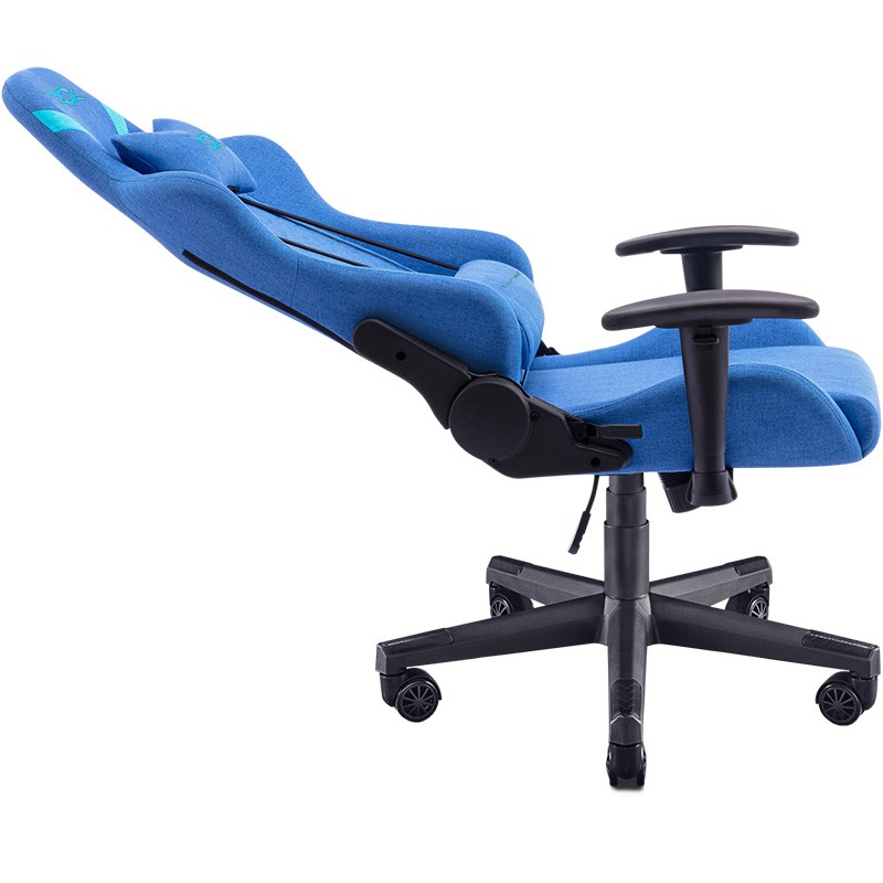 Chaise en Tissu PowerGaming Qonos Bleu - Ítem4