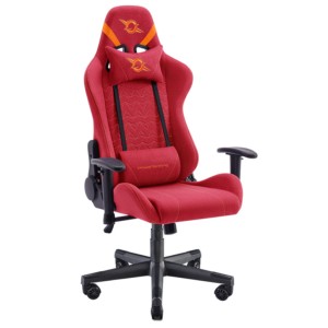 Cadeira em Tecido PowerGaming Qonos Vermelho