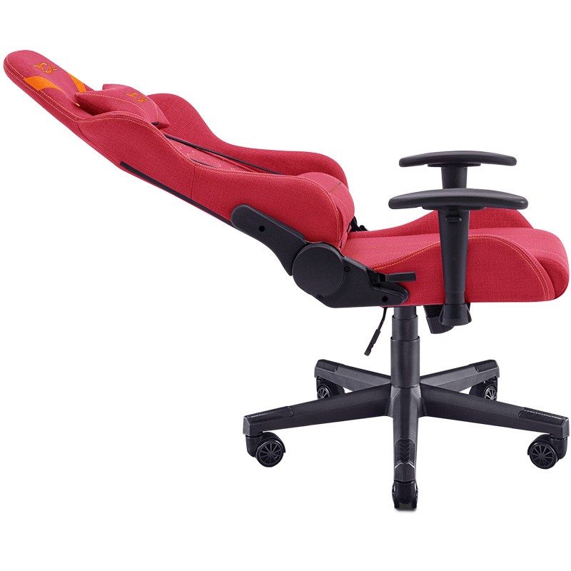 Cadeira em Tecido PowerGaming Qonos Vermelho - Item4