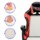 Gaming Chair PowerGaming with Bluetooth Speaker and Massage Red - Item1