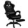 Gaming Chair 813 White / Green with Footrest - Item1