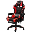 Gaming Chair PowerGaming Black/Red with Footrest - Item