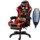 Gaming Chair 813 Massage 7 points Red / Black Footrest - Item1